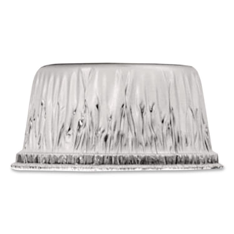 HFA Aluminum Baking Cups, 4 oz, 3.38" Diameter x 1.56" h, 1,000/Carton (HFA34130) thumbnail 3