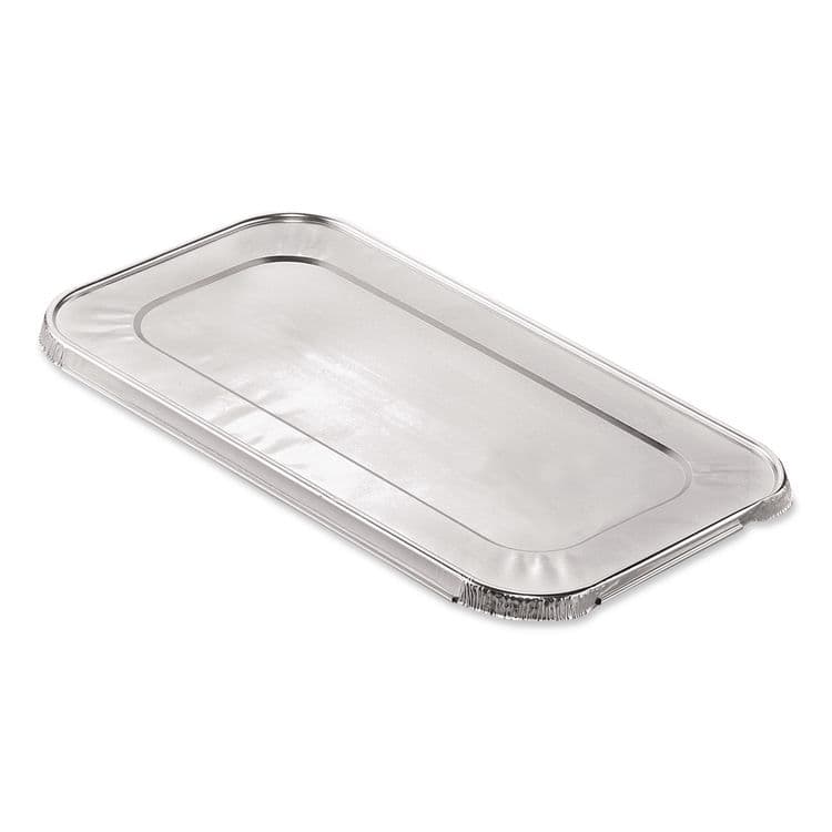 HFA Steam Pan Foil Lids, Fits One-Third Size Pan, 0.5" Deep, 6.4 x 12.7, 200/Carton (HFA403025) thumbnail 2