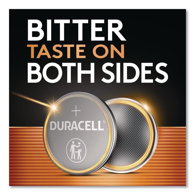 DURACELL PRODUCTS COMPANY Lithium Coin Batteries With Bitterant, 2032, 6/Pack (DURDL2032B6PK) thumbnail 2