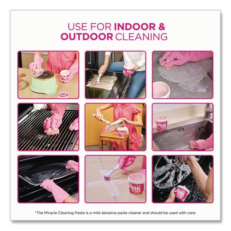 STAR BRANDS LIMITED Miracle Cleaning Paste, Fruity Scent, 17.6 oz Jar (RST823781) thumbnail 4