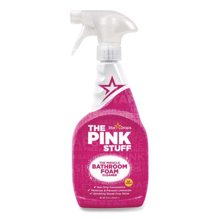 STAR BRANDS LIMITED Miracle Bathroom Foam Cleaner, Fruity Scent, 25.4 oz Trigger Spray Bottle (RST823787)
