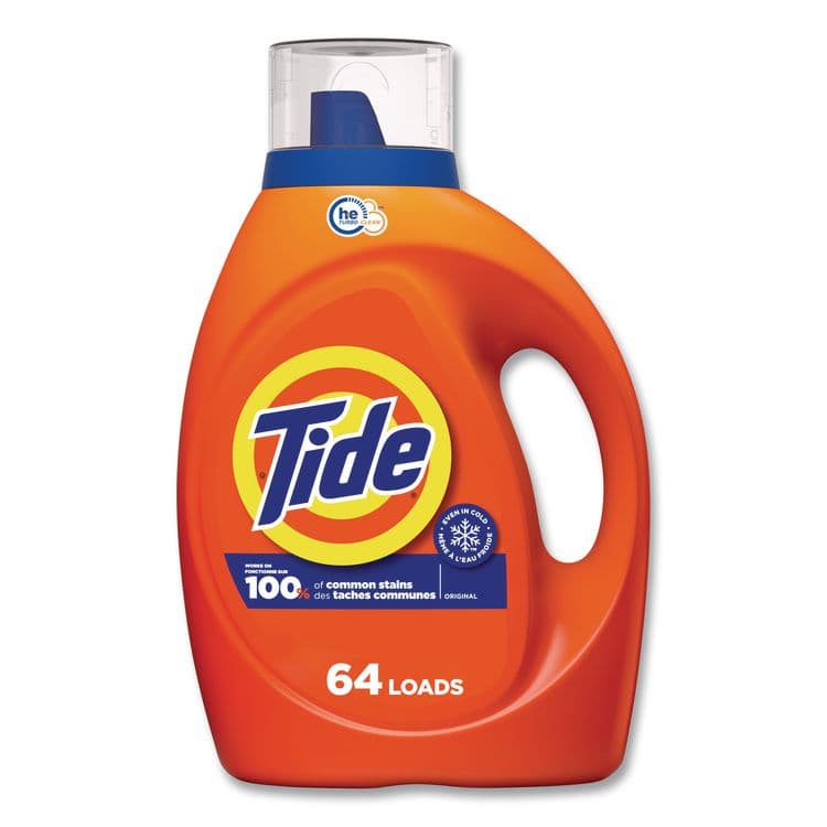 PROCTER & GAMBLE HE Laundry Detergent, Original Scent, Liquid, 64 Loads, 80 oz Bottle (PGC12110EA) thumbnail 2