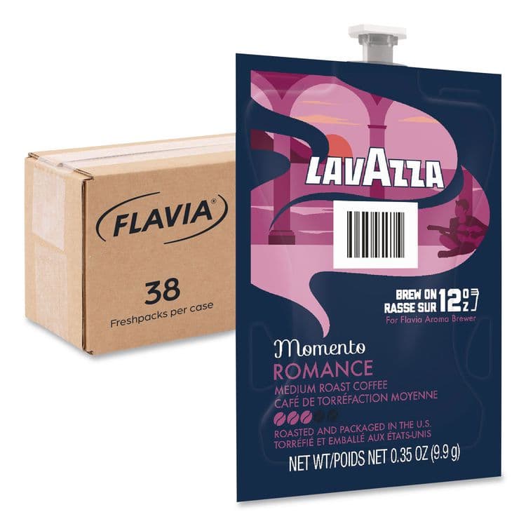 LAVAZZA Lavazza Momento Romance Coffee Freshpack, 38/Carton (LAV48792)