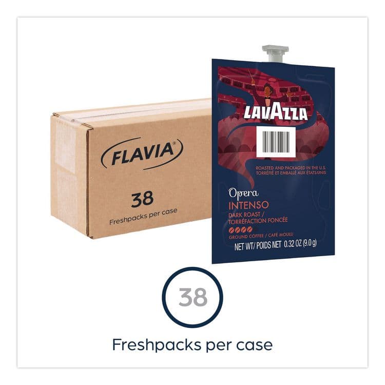 LAVAZZA Intenso Coffee Freshpack, 38/Carton (LAV48727) thumbnail 2
