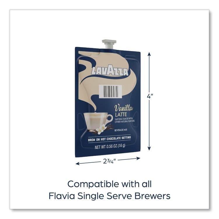 LAVAZZA Lavazza Vanilla Latte, 72/Carton (LAV48689) thumbnail 3