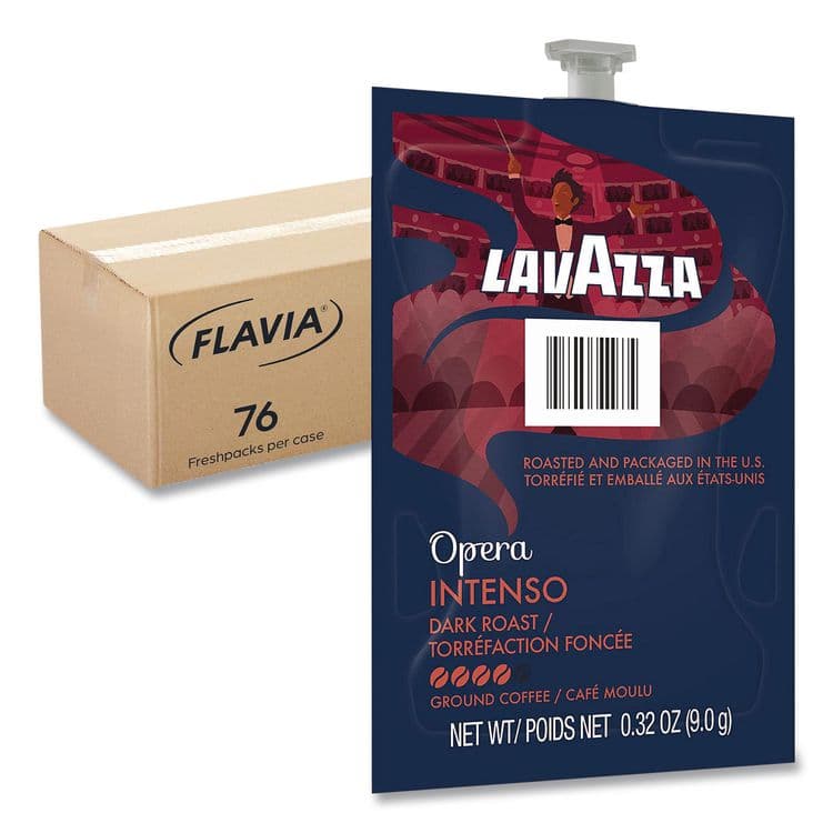 LAVAZZA Intenso Coffee Freshpack, 76/Carton (LAV48106)