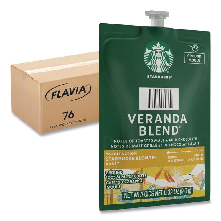 LAVAZZA Starbucks Veranda Blend Coffee Freshpack, 76/Carton (LAV48102)