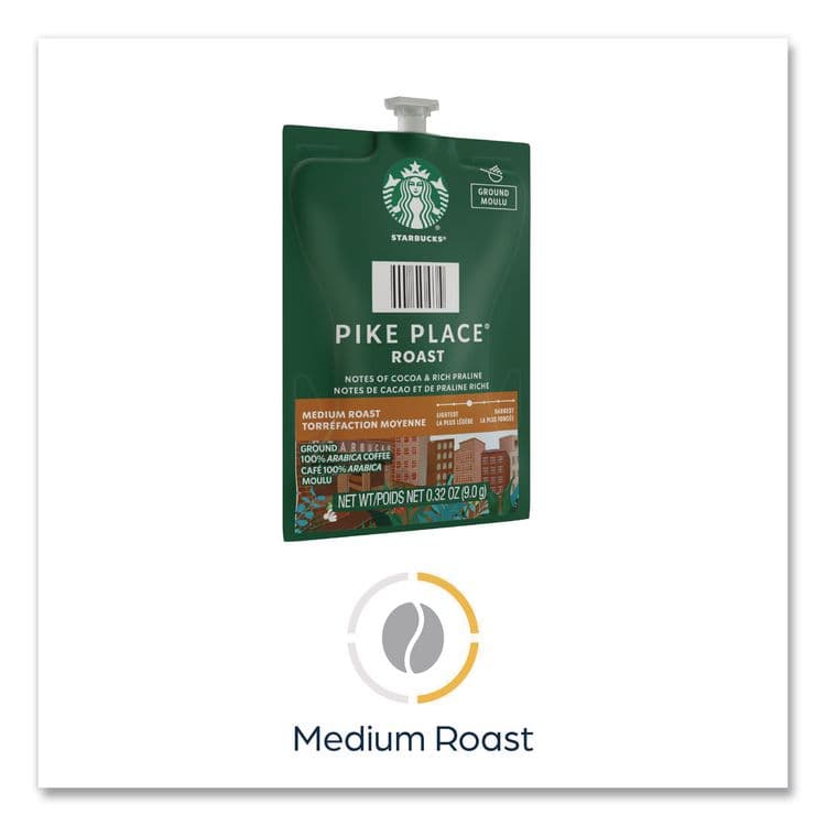 LAVAZZA Starbucks Pike Place Roast Coffee Freshpack, 76/Carton (LAV48103) thumbnail 4