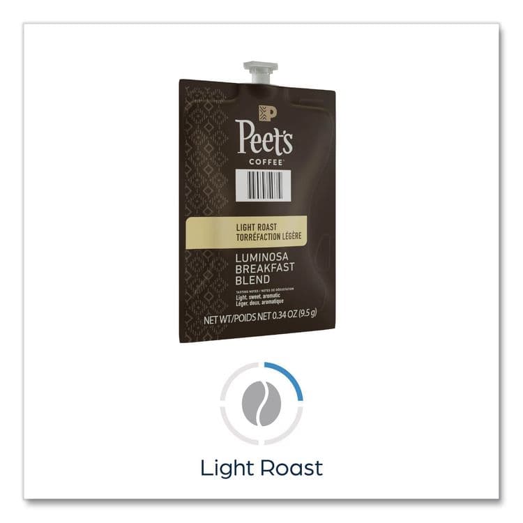 LAVAZZA Peet's Coffee Colombia Luminosa, Breakfast Blend, 76/Carton (LAV48037) thumbnail 4