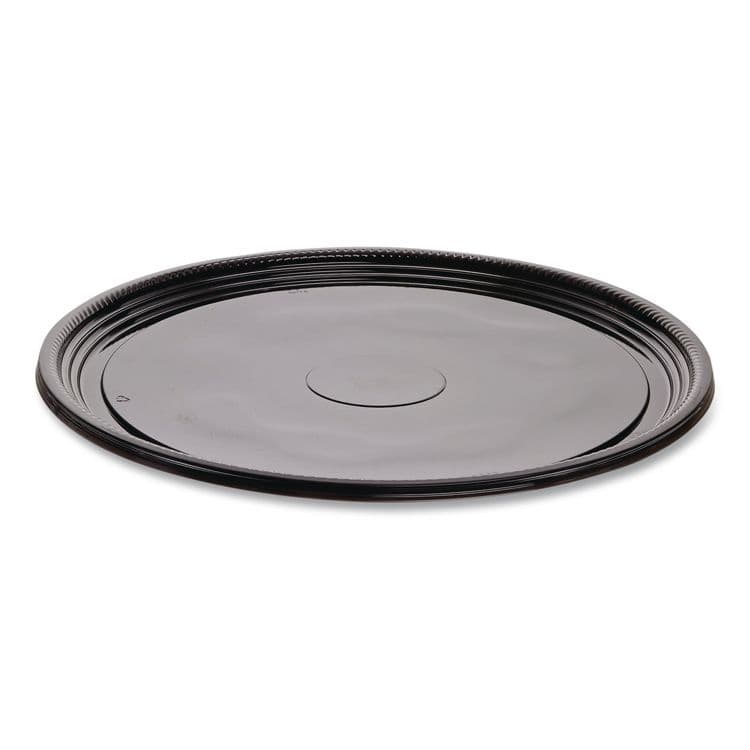 WNA, . Caterline Casuals Thermoformed Platters, 18" Diameter, Black, Plastic, 25/Carton (WNAA518PBL) thumbnail 2