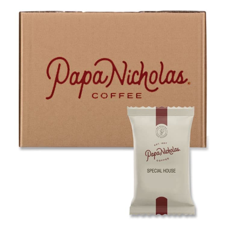 PAPANICHOLAS COFFEE Premium Coffee, Special House Blend, 18/Carton (PCO25185)