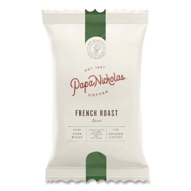 PAPANICHOLAS COFFEE Premium Coffee, Decaffeinated French Roast, 18/Carton (PCO25186) thumbnail 2