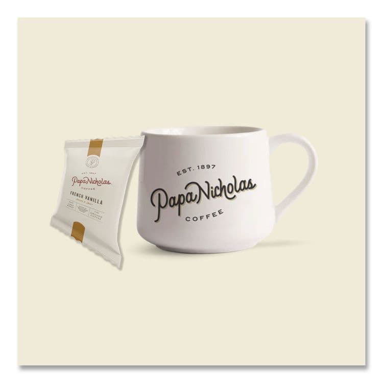 PAPANICHOLAS COFFEE Premium Coffee, French Vanilla, 18/Carton (PCO25188) thumbnail 3