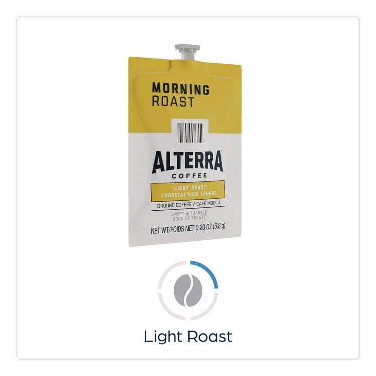 LAVAZZA Alterra Morning Roast Coffee Freshpack, 100/Carton (LAV48008) thumbnail 4