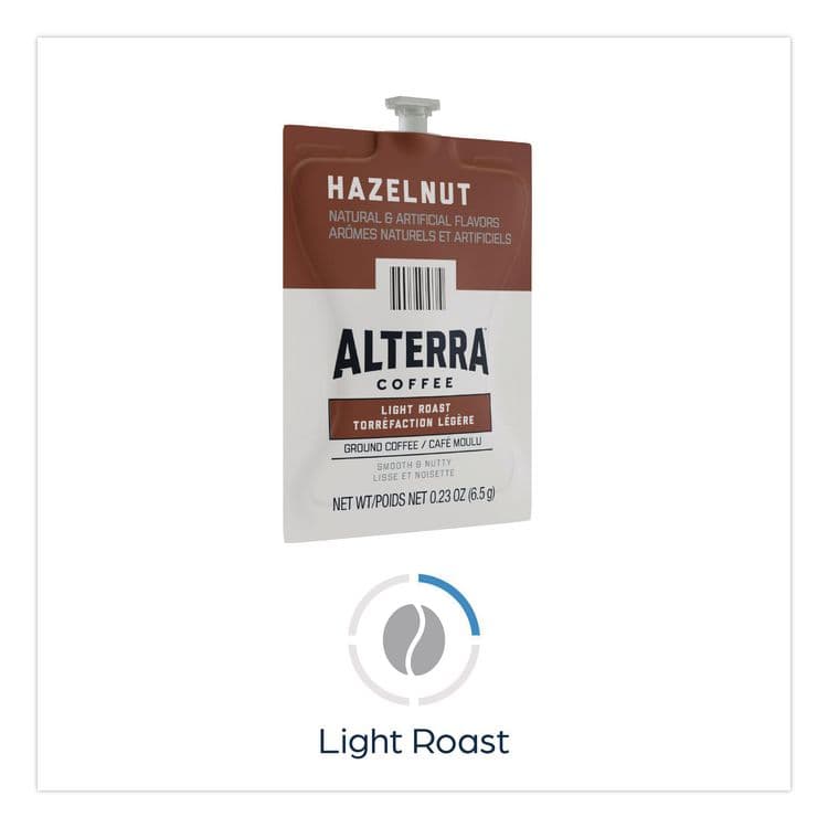 LAVAZZA Alterra Hazelnut Coffee Freshpack, 100/Carton (LAV48011) thumbnail 4