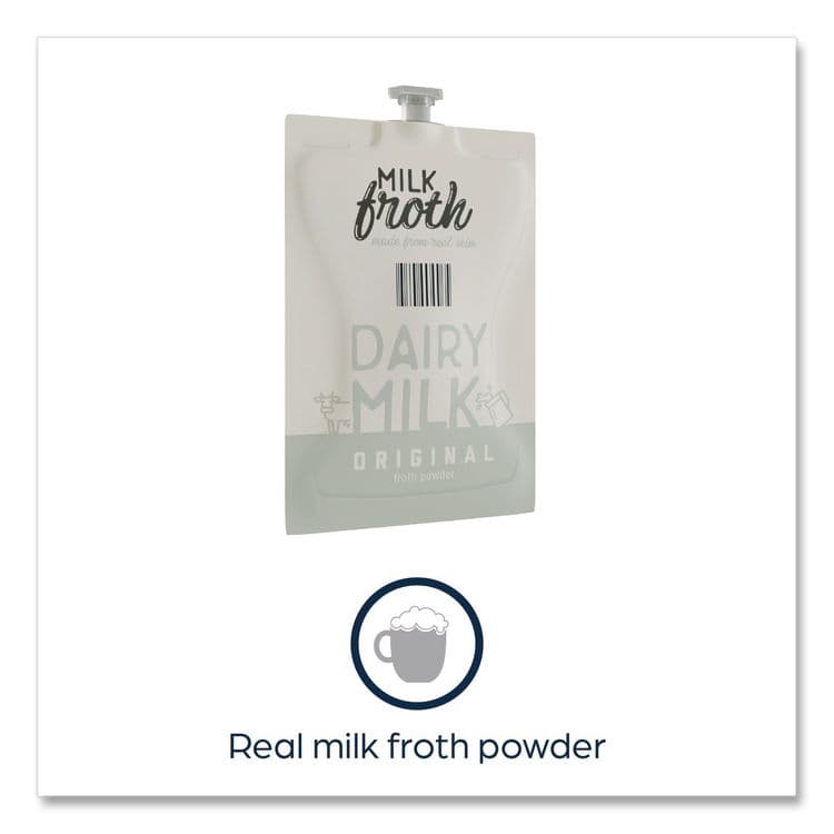 LAVAZZA Dairy Milk Froth Powder Freshpack, 0.46 oz Pouch, 72/Carton (LAV48002) thumbnail 4