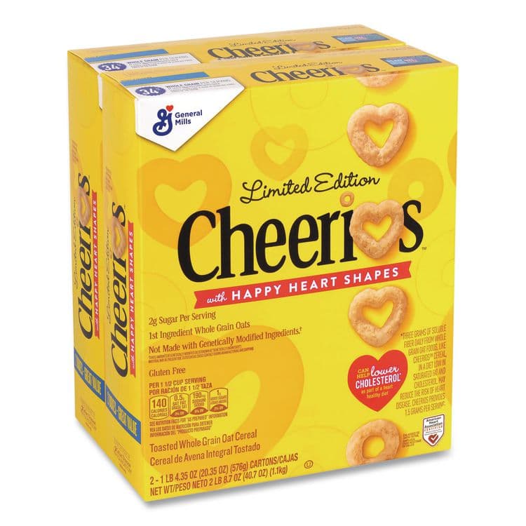 GENERAL MILLS Breakfast Cereal, 2 Bags/Box, 40.7 oz Box (GRR22002623) thumbnail 3
