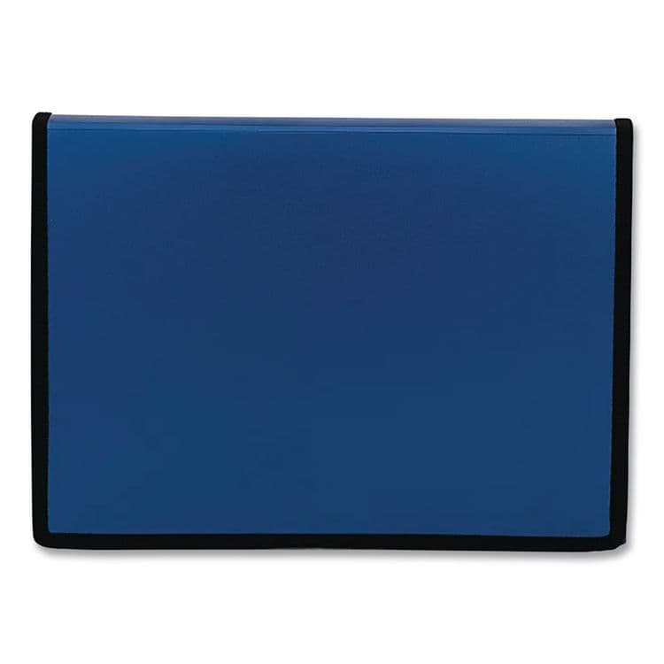 TOPS BUSINESS FORMS Professional Expanding Organizer, 7 Sections, Elastic Cord Closure, 1/6-Cut Tabs, Letter Size, Blue (PFX52670) thumbnail 4