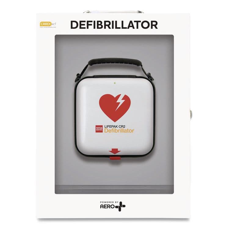 AERO HEALTHCARE LIFEPAK CR2 Wi-Fi Standard Cabinet, Fully Automatic, English/Spanish, Handle (AOHCAP1CR2)