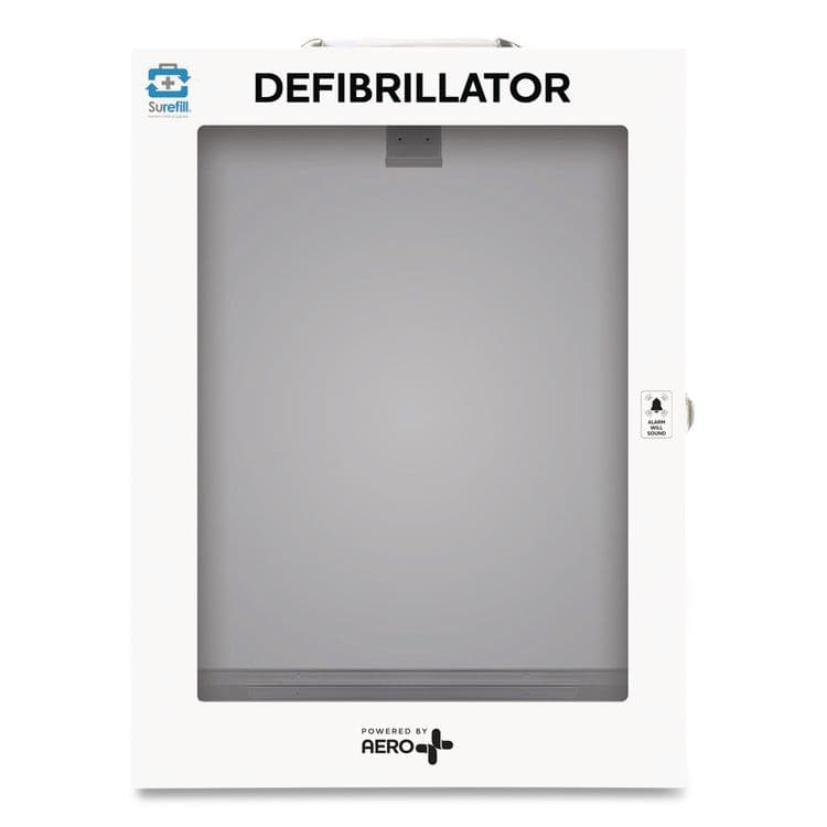 AERO HEALTHCARE LIFEPAK CR2 Wi-Fi Alarmed Cabinet, Fully Automatic, English/Spanish, Handle (AOHCAP5CR2) thumbnail 3