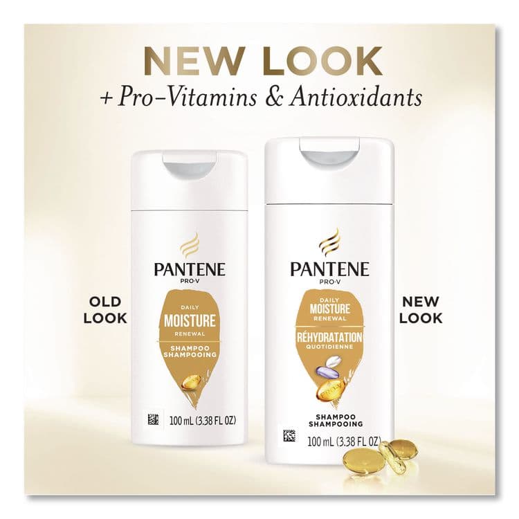 PROCTER & GAMBLE Pro V Daily Moisture Renewal Shampoo, Unscented, 3.38 oz, 24/Carton (PGC18086) thumbnail 3