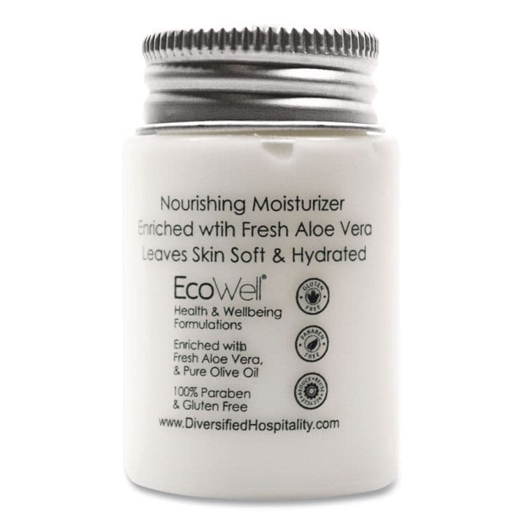 DIVERSIFIED HOSPITALITY SOLUTIONS, LTD. Terra Pure Body Lotion Jam Jar, 1 oz Jar, Green Tea and Lemongrass Scent, 300/Carton (DHS007484) thumbnail 4