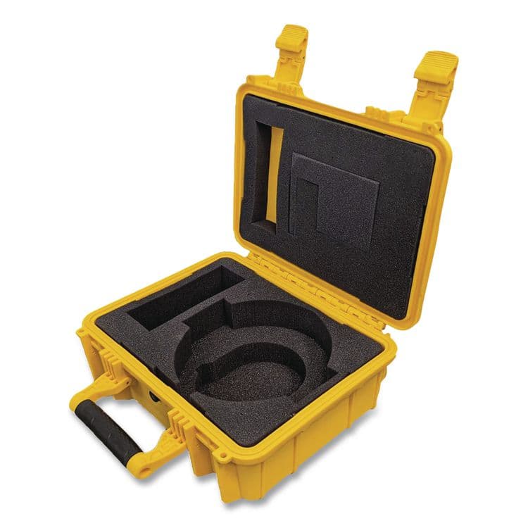 AERO HEALTHCARE HeartSine AED Rugged Watertight Carry Case, 11.5" x 6" x 6", Yellow/Black/White (AOHCARG01)