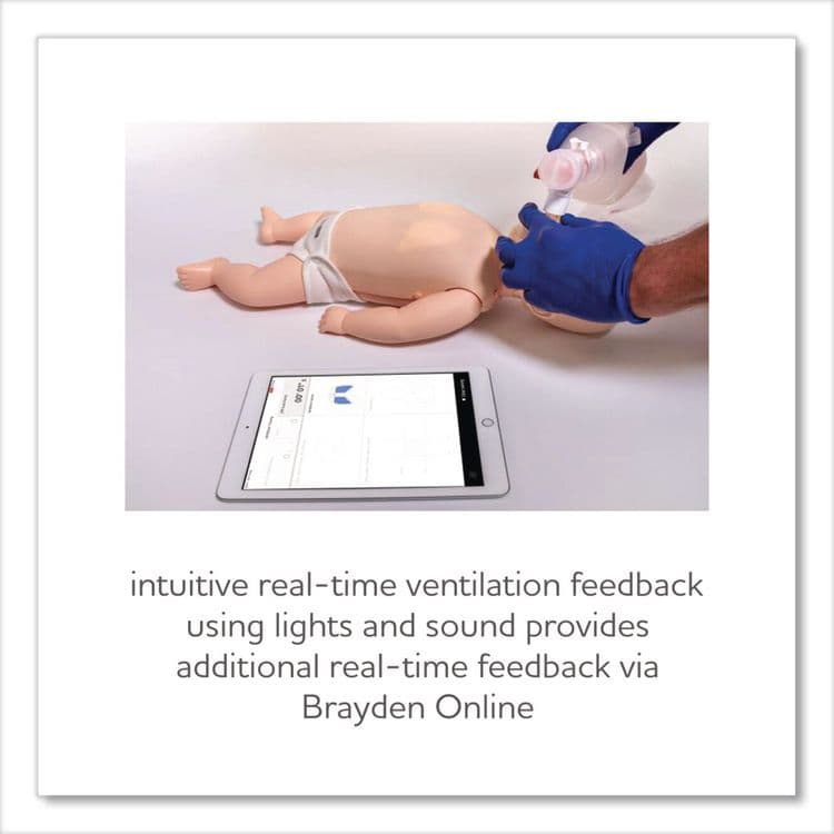 BRAYDEN Brayden PRO Baby Pediatric Feedback Manikin (AOHIM17P) thumbnail 2