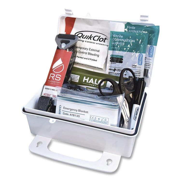 AERO HEALTHCARE Standard Bleed Control Kit - EMS, 10 Pieces, Plastic Case (AOHRSK500E)