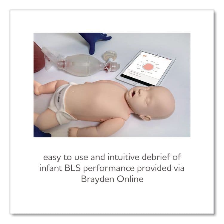 BRAYDEN Brayden PRO Baby Pediatric Feedback Manikin (AOHIM17P) thumbnail 4