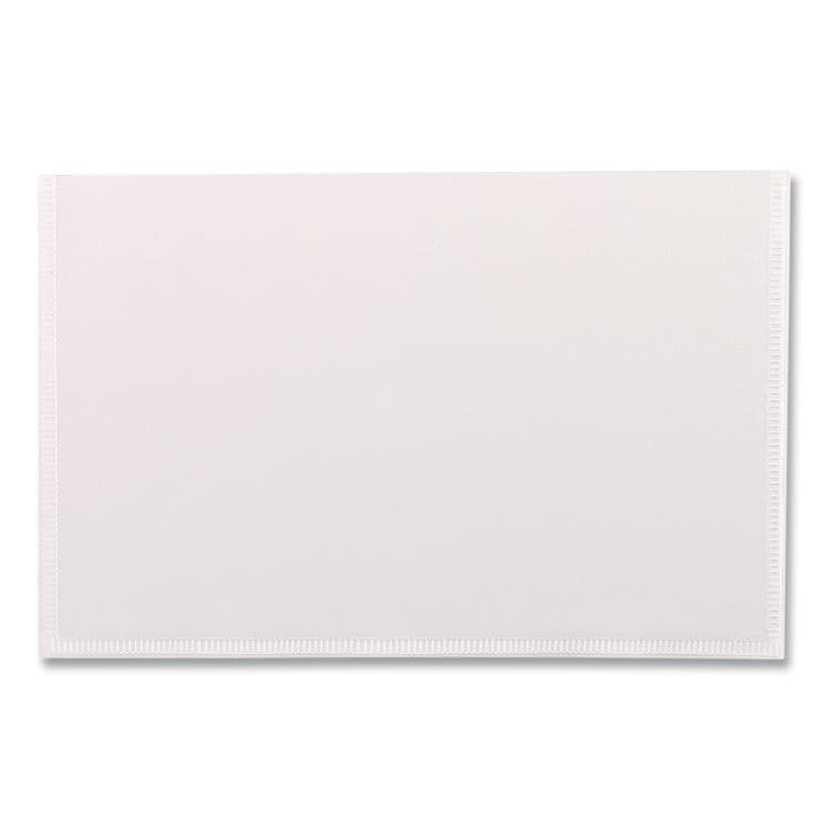 TOPS BUSINESS FORMS Self-Adhesive Pockets, 6" x 4", Clear Front/White Back, 100/Box (PFX99376) thumbnail 3