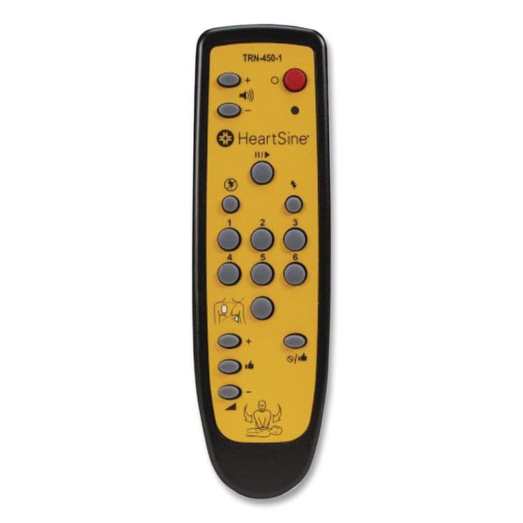 AERO HEALTHCARE SAM 450P AED Trainer Remote Control, Yellow/Black (AOHTRNACC19)
