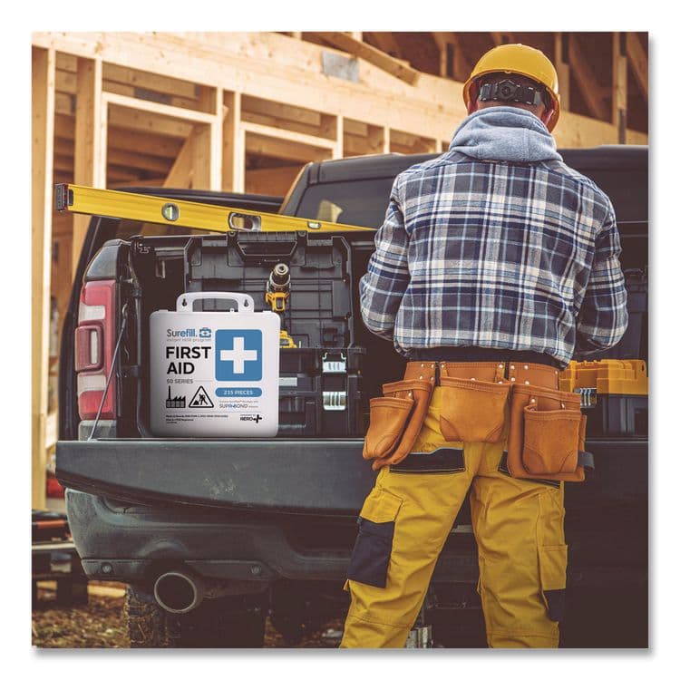 AERO HEALTHCARE 50 Series ANSI A+ First Aid Kit - Weatherproof Plastic Case, 50 Person, 235 Pieces (AOHSF50AW) thumbnail 4