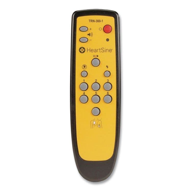 AERO HEALTHCARE SAM 360P AED Trainer Remote Control, Yellow/Black (AOHTRNACC18)