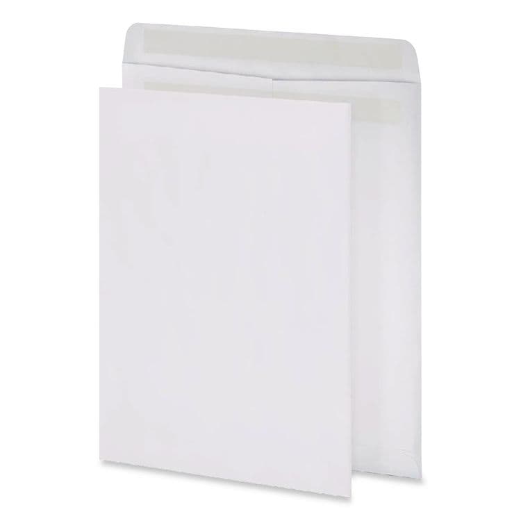 QUALITY PARK PRODUCTS Redi-Seal Catalog Envelope, #13 1/2, Cheese Blade Flap, Redi-Seal Adhesive Closure, 10 x 13, White, 100/Box (QUA43717) thumbnail 2
