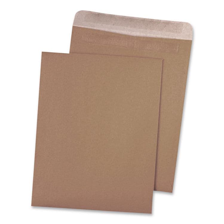 QUALITY PARK PRODUCTS Recycled Brown Kraft Redi-Seal Envelope, #10 1/2, Cheese Blade Flap, Redi-Seal Adhesive Closure, 9 x 12, Brown Kraft, 100/Box (QUA43511) thumbnail 3