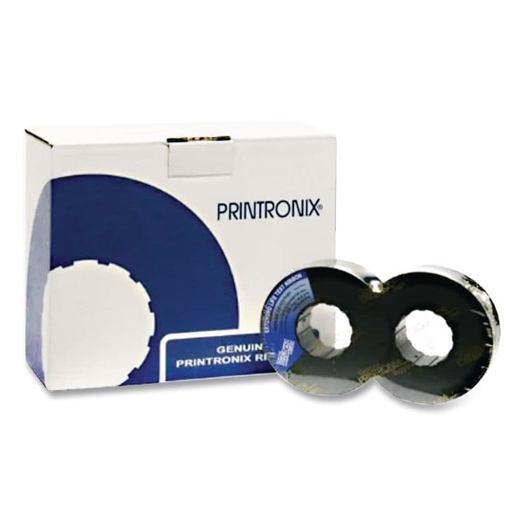 PRINTRONIX 107675007 Text Ribbon, Black, 6/Box (PRT107675007) thumbnail 2