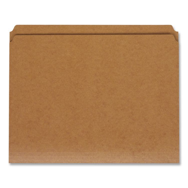 TOPS BUSINESS FORMS Dark Kraft File Folders with Double-Ply Top, Straight Tabs, Letter Size, 0.75" Expansion, Brown, 100/Box (PFXRK152) thumbnail 3
