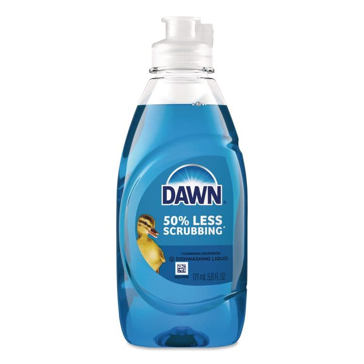 PROCTER & GAMBLE Ultra Liquid Dish Detergent, Dawn Original, 5.8 oz Bottle, 18/Carton (PGC10926) thumbnail 2