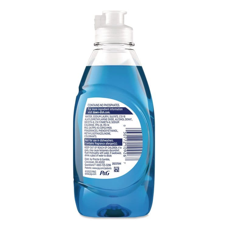 PROCTER & GAMBLE Ultra Liquid Dish Detergent, Dawn Original, 5.8 oz Bottle, 18/Carton (PGC10926) thumbnail 4