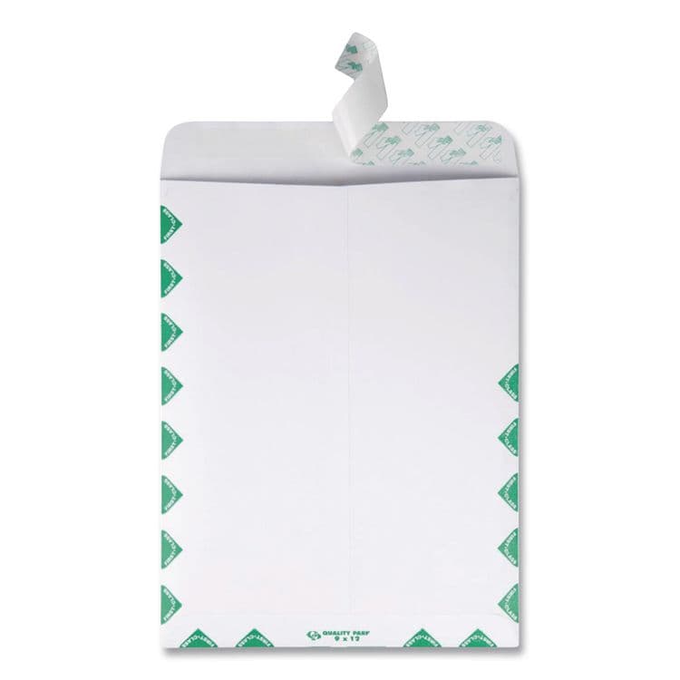 QUALITY PARK PRODUCTS Lightweight 14 lb Tyvek Catalog Mailers, First Class, #12 1/2, Square Flap, Redi-Strip Closure, 9.5 x 12.5, White, 100/Box (QUAR1530) thumbnail 3