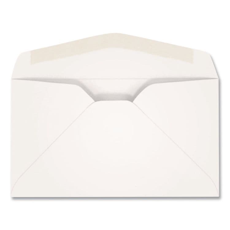 QUALITY PARK PRODUCTS Business Envelope, #9, Commercial Flap, Diagonal Seam, Gummed Closure, 24 lb Bond Weight Paper, 3.88 x 8.88, White, 500/Box (QUA90090) thumbnail 2
