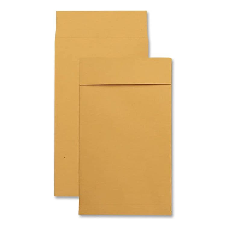 QUALITY PARK PRODUCTS Redi-Strip Kraft Expansion Envelope, #15, Square Flap, Redi-Strip Adhesive Closure, 10 x 15, Brown Kraft, 25/Pack (QUA93338) thumbnail 3
