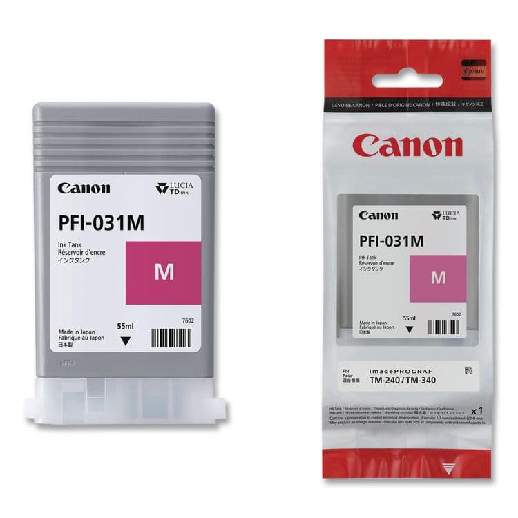 CANON USA, . 6265C001 (PFI-031) Lucia TD, 55 mL, Magenta (CNM6265C001) thumbnail 3
