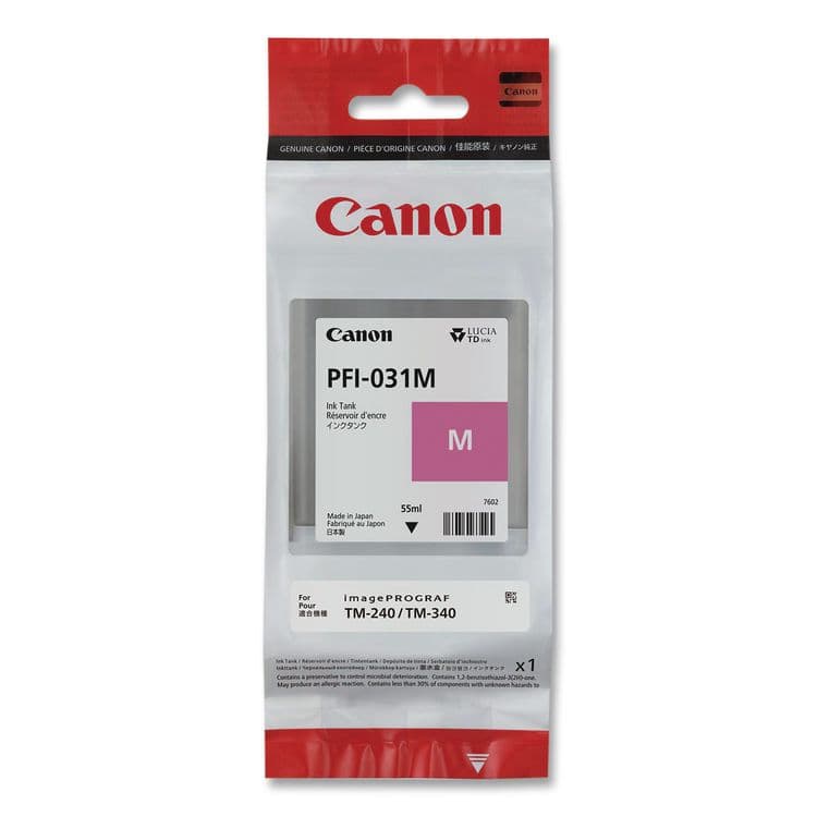 CANON USA, . 6265C001 (PFI-031) Lucia TD, 55 mL, Magenta (CNM6265C001)