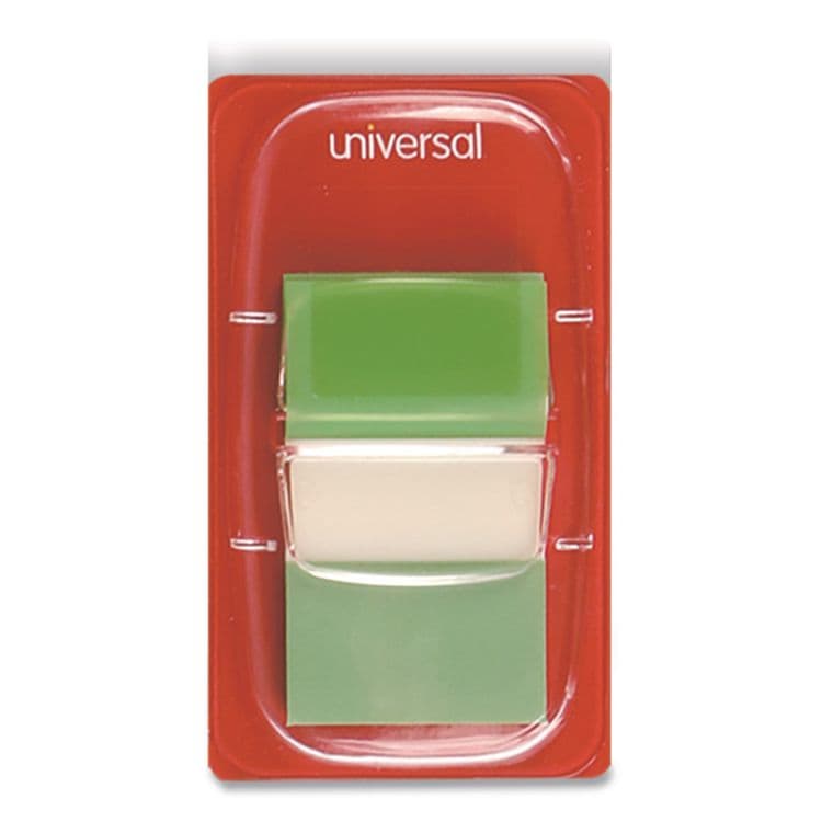 UNIVERSAL OFFICE PRODUCTS Deluxe Pop-Up Page Flags, 1 x 1.75, Five Assorted Colors, 50 Flags/Dispenser, 5 Dispensers/Pack (UNV99013) thumbnail 4