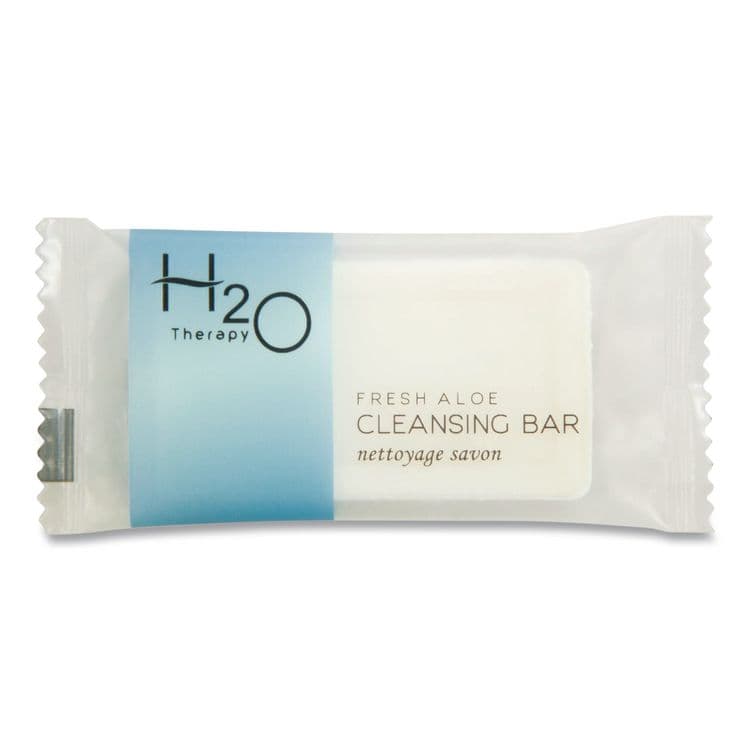 DIVERSIFIED HOSPITALITY SOLUTIONS, LTD. H2O Therapy Soaps, White Tea and Lemongrass Scent, 0.5 oz Bar, 1,000/Carton (DHS007101)
