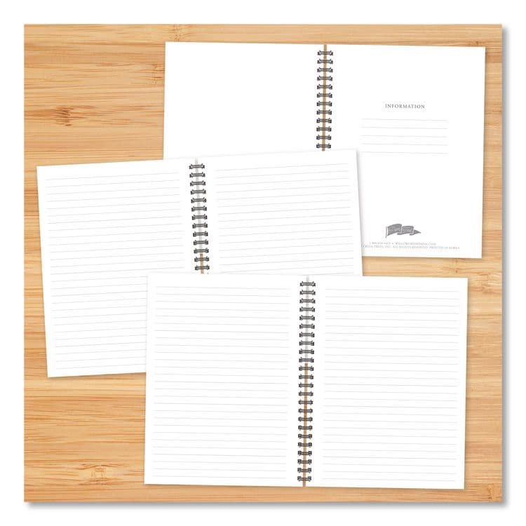 WILLOW CREEK PRESS No Defense Undated Journal, Medium/College Rule, Pastel Multicolor Cover, (80) 8 x 6 Sheets (WPR55069) thumbnail 3