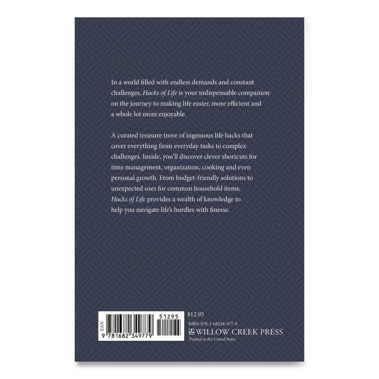 WILLOW CREEK PRESS Hacks of Life Softcover Book, Paperback, 112 Pages (WPR49779) thumbnail 2