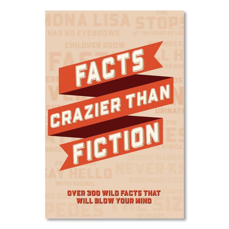 WILLOW CREEK PRESS Facts Crazier Than Fiction Softcover Book, Paperback, 112 Pages (WPR49793)